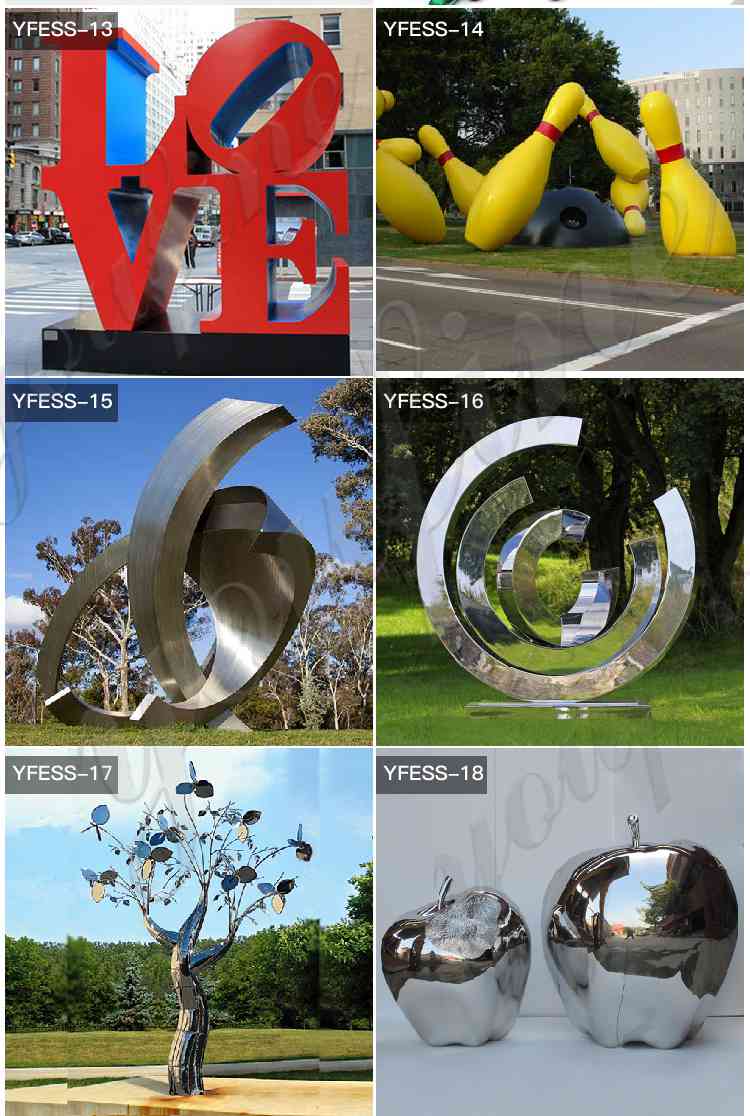 contemporary metal sculptures